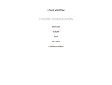 Tablet Screenshot of louisvuitton.com